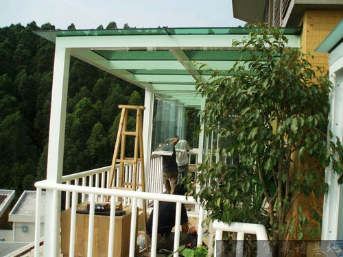 陽光房安裝現(xiàn)場