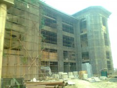山東東營恒大商業(yè)中心正在施工中